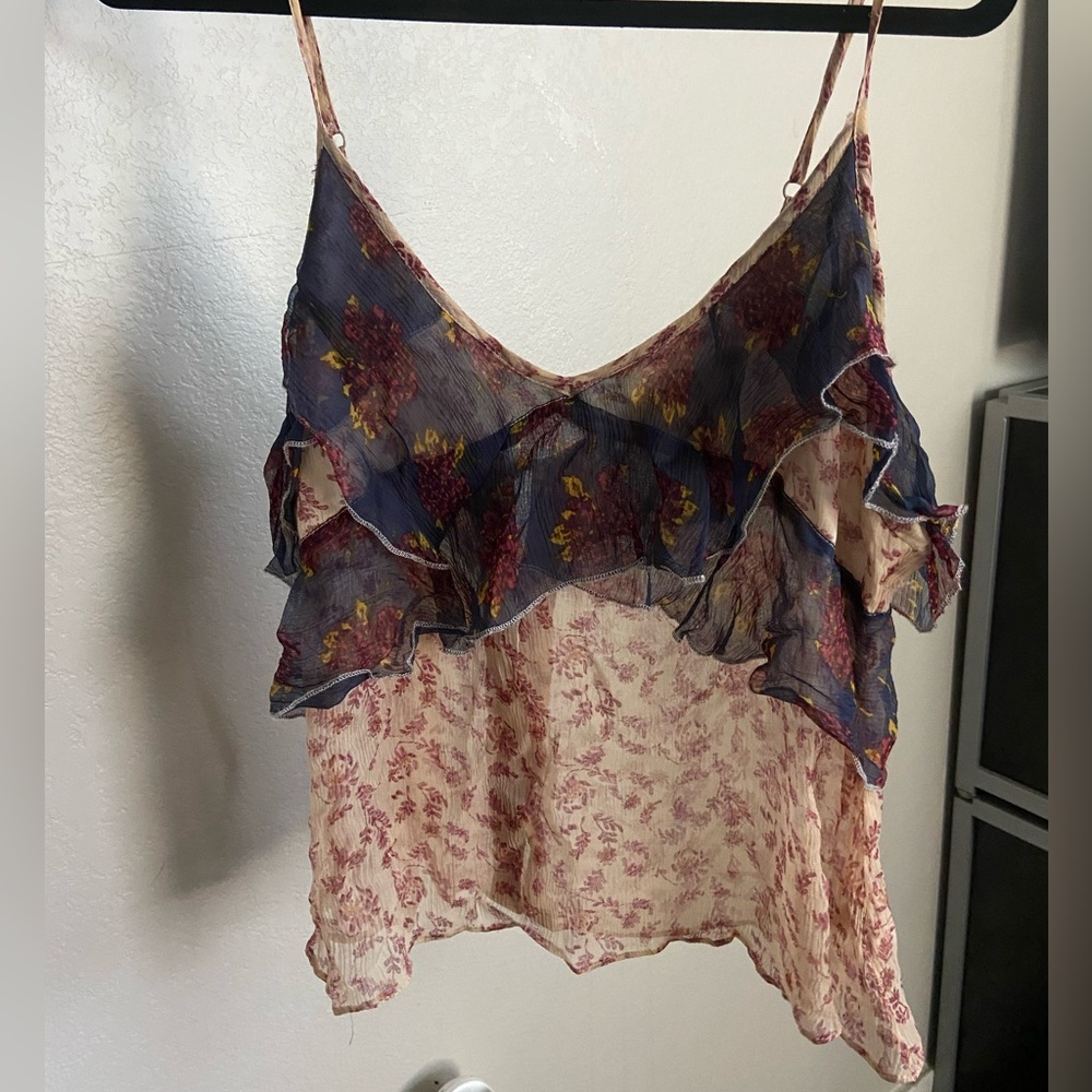 Multi Pattern Free People Top